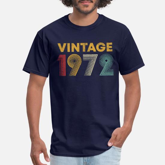 50th Birthday Gift Vintage 1972 T-Shirt 